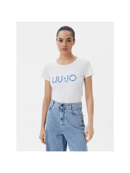 Liu Jo Beachwear T-Shirt Regular Fit λευκό