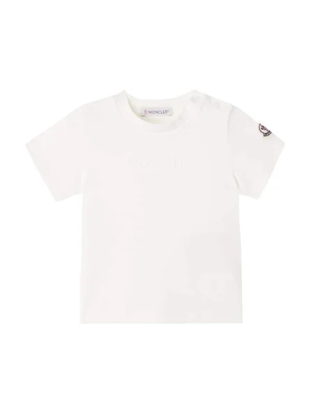 Gyerek póló Moncler Enfant fehér