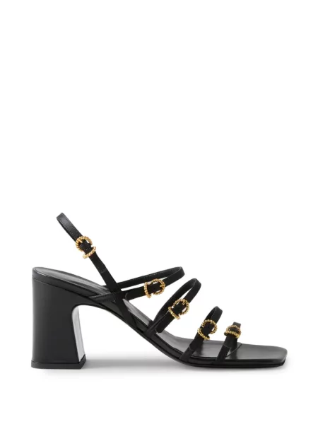 Sandale Claudie Pierlot din satin negru