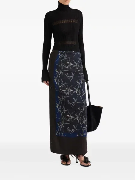 Fustă Proenza Schouler stretch albastru