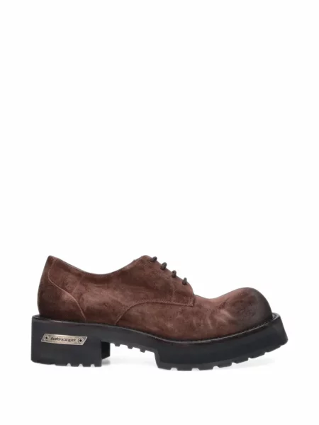 Pantofi derby Balenciaga maro
