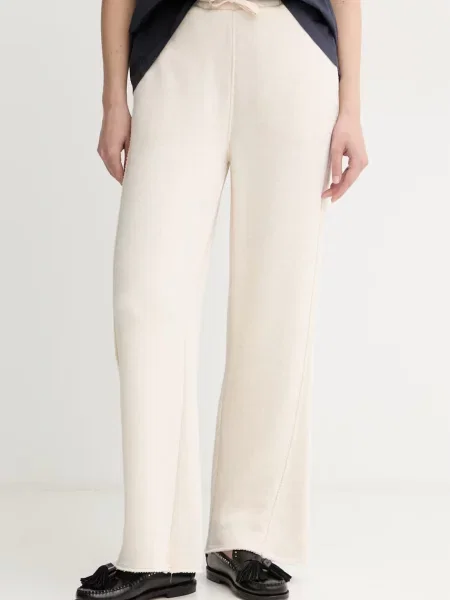 BOSS Orange pantaloni de trening pentru femei C_Evia bej