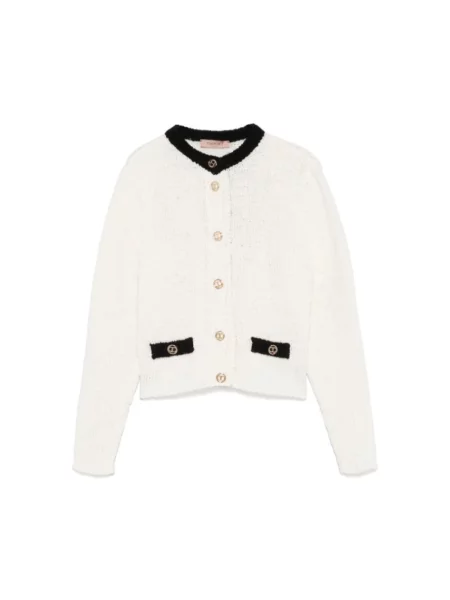 Sweter Twinset biały