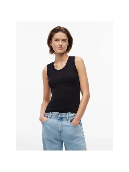 Top Tommy Jeans crna