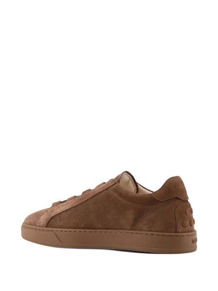 Sneakerși Tod's din piele de căprioară maro