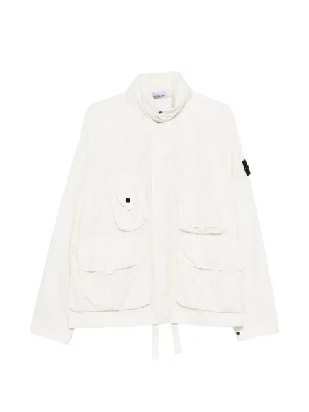 Dzseki Stone Island strasszokkal fehér