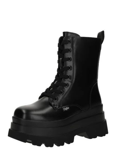 Buffalo Šnurovacia obuv Jupiter Lace Up Mid čierna