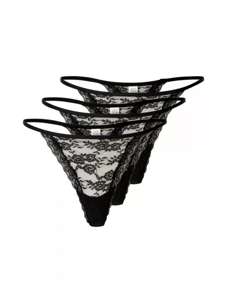 Lindex Tanga Jennie' negru