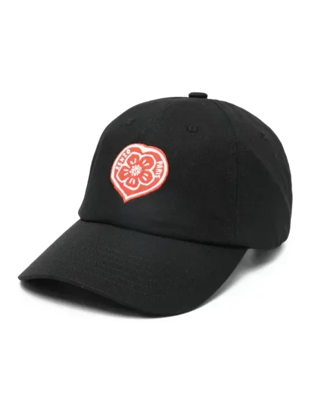 Czapka z daszkiem Kenzo z logo czarna