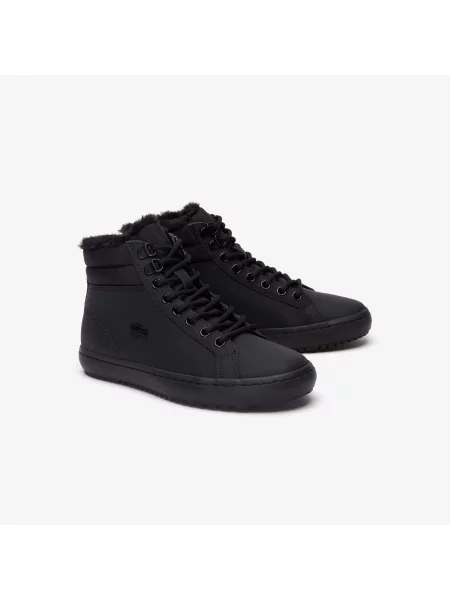 Термо ботинки Lacoste черные