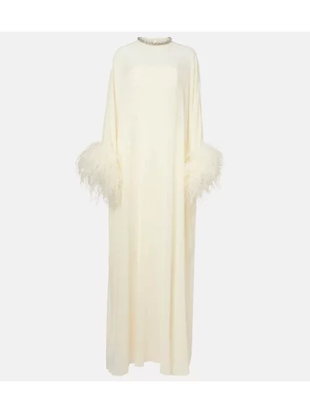 Rochie Roland Mouret de mătase galben