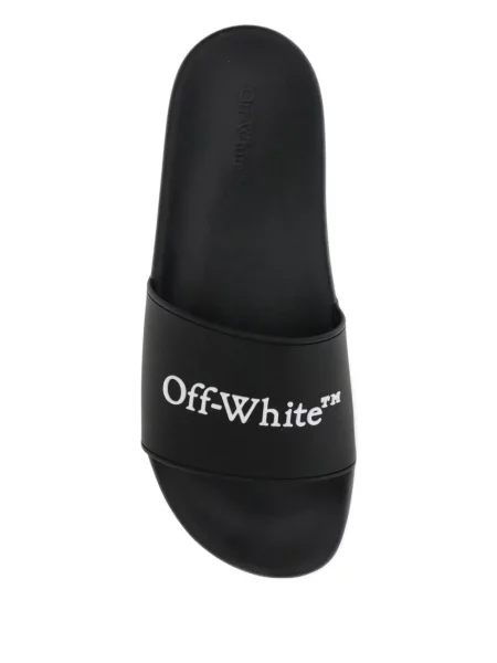 Papuci Off-white alb