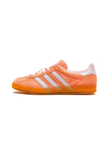 Sneakersy Adidas Gazelle zamszowe pomarańczowe