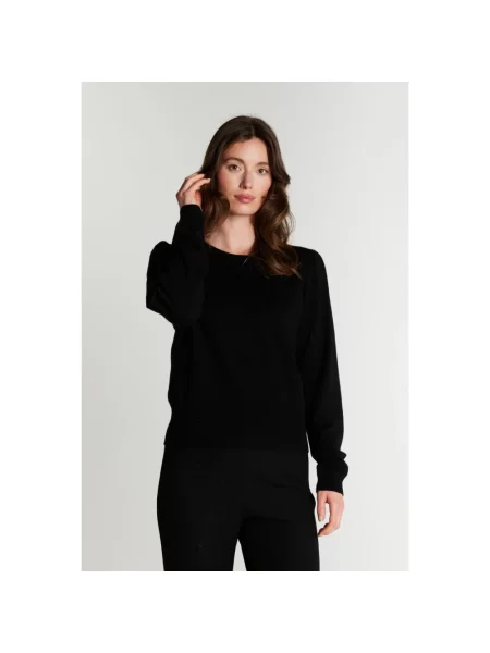 Dzianinowy sweter Rue De Femme czarny