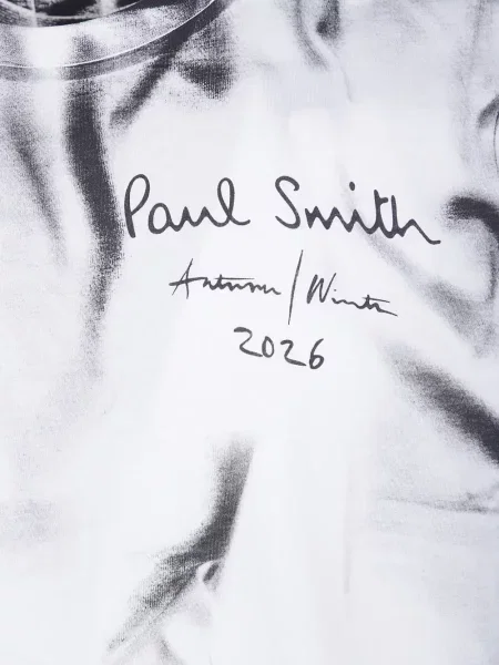 Tricou Paul Smith cu imagine alb
