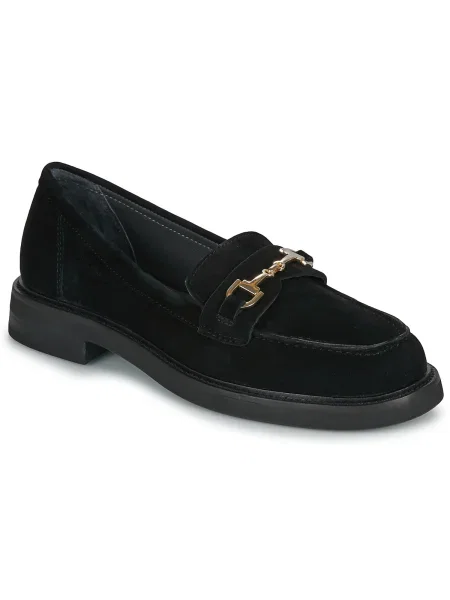 Pantofi Stonefly din piele de căprioară negru