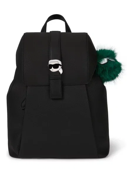 Karl Lagerfeld Batoh Ikon Pebble' černá