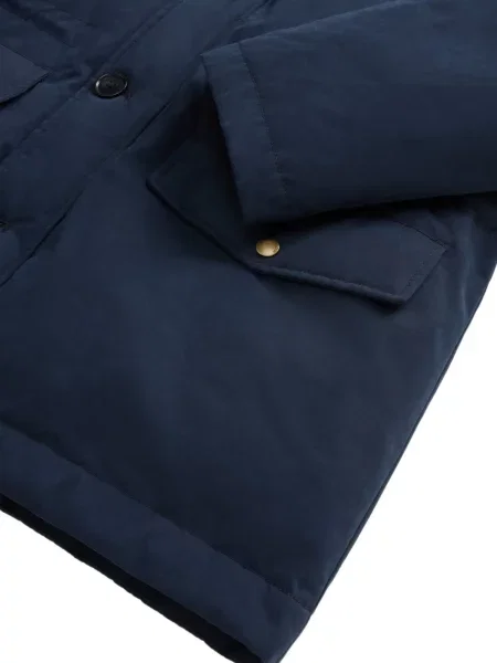 Geacă parka Woolrich albastru