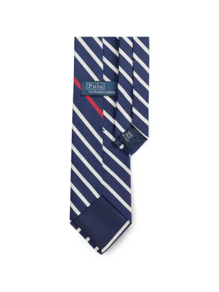Cravată Polo Ralph Lauren de catifea cord de drumeție albastru