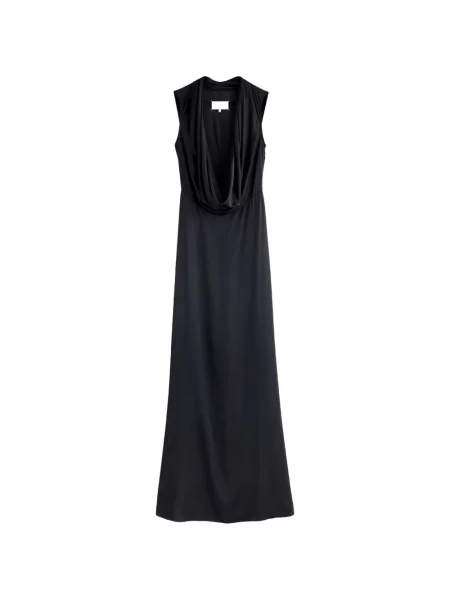Rochie maxi Maison Margiela negru