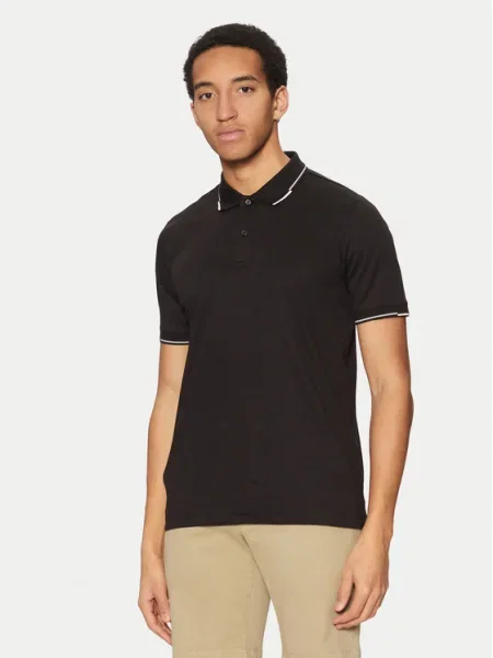 Calvin Klein Polokošeľa čierna