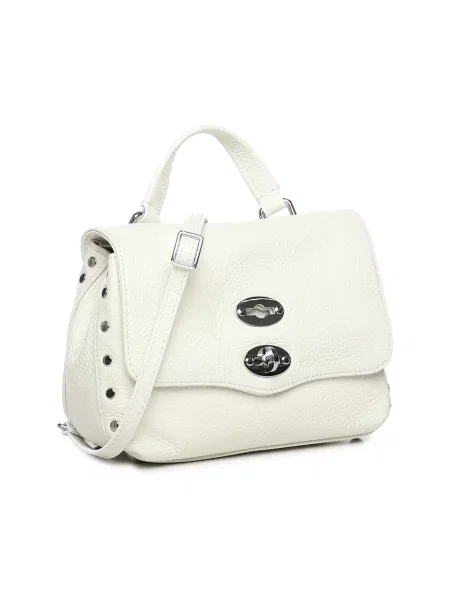 Torebka Zanellato skórzana biała