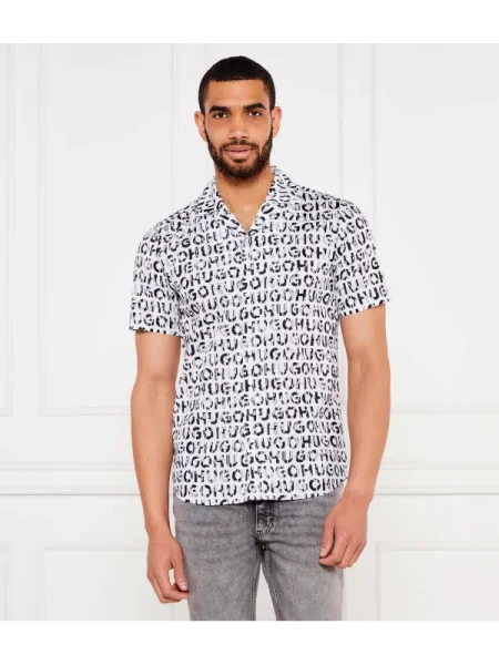 HUGO Ing Ellino | Straight fit lila