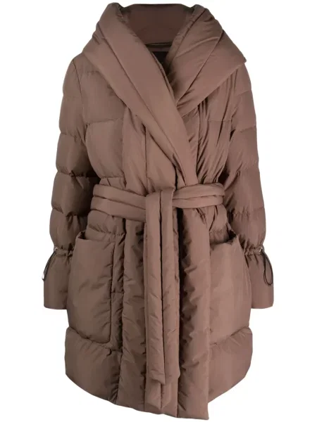 Kurtka puchowa Moorer brązowa