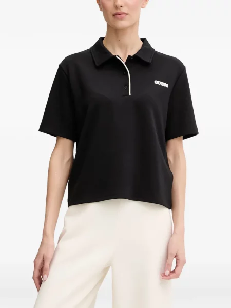 Top Guess cu autograf negru