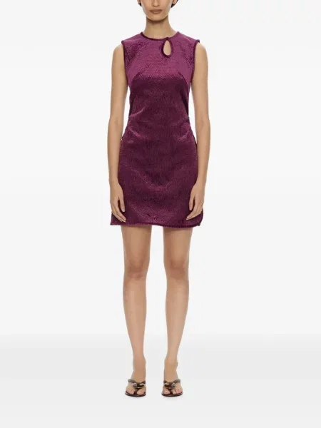 Rochie mini Christopher Esber violet