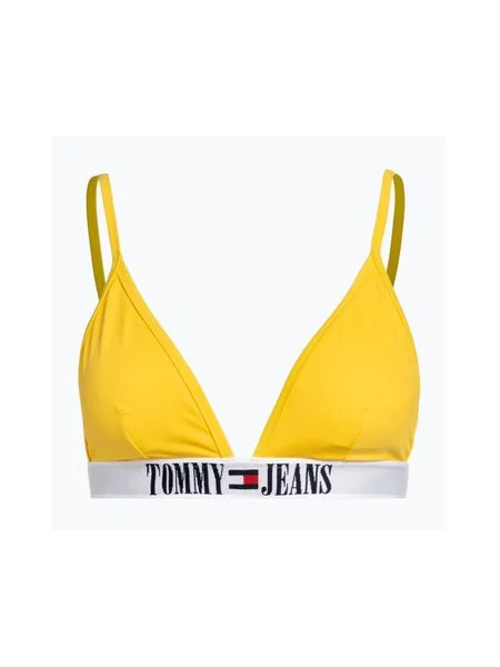 Слитный купальник Tommy Jeans желтый