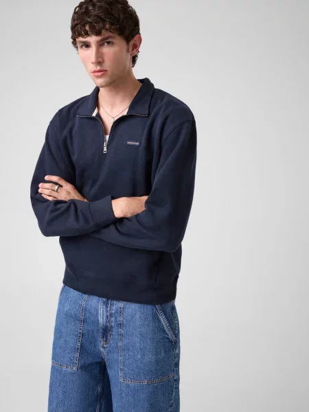 Guess Jeans Pulóver Világoskék kék