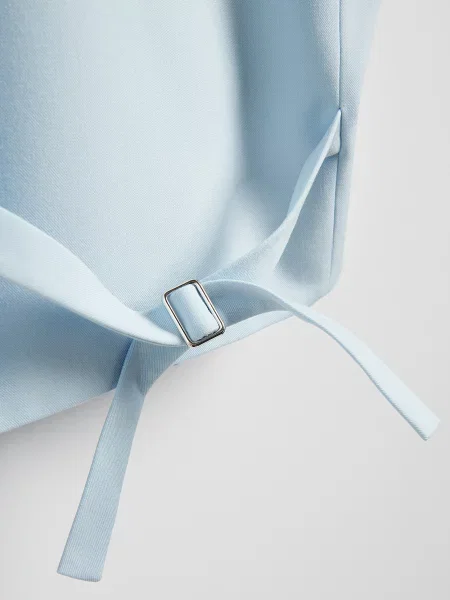 Reserved Костюмний жилет із додаванням блідо-блакитний блакитний