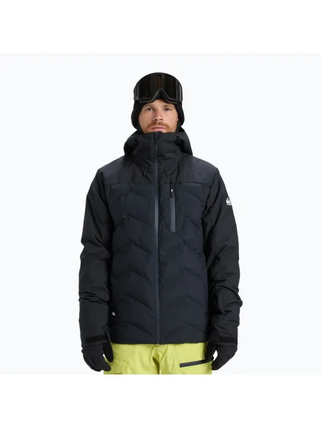 Snowboardová bunda Quiksilver The Edge true black černá