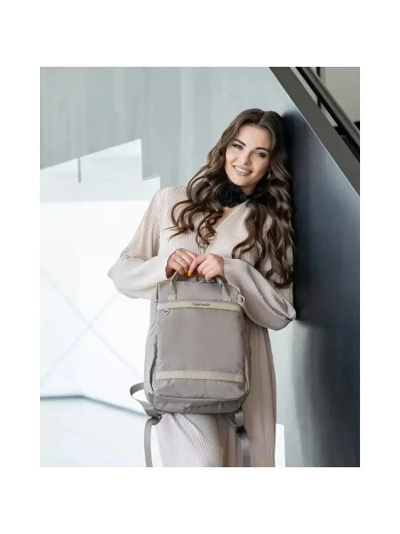 WINGS Plecak miejski SKYLARK beige beżowy