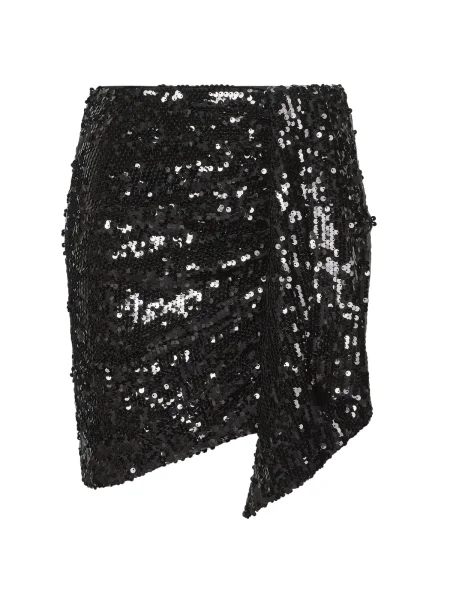 Fustă Ikks cu paiete negru