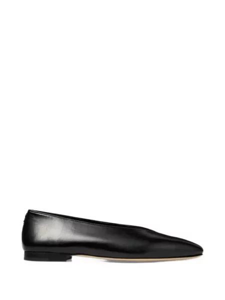 Балеринки Jimmy Choo с V-образно деколте черно