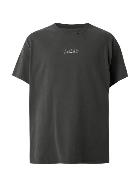 Nike Sportswear Tricou ESS gri închis alb