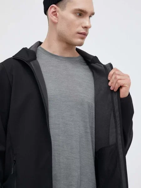 Jack Wolfskin szabadidős kabát Bornberg fekete