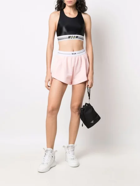 Palaidinė be rankovių Msgm juoda