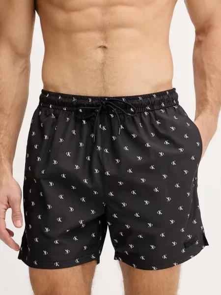 Calvin Klein Swimwear Kopalne hlače črna