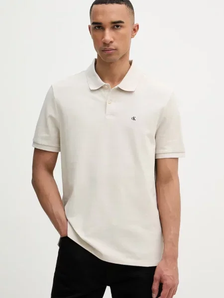 Calvin Klein Jeans πόλο ανδρικό μπεζ