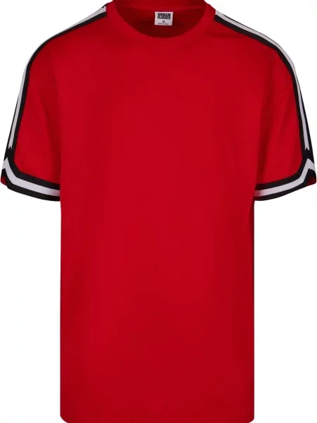 Urban Classics Tricou sângeriu / negru alb