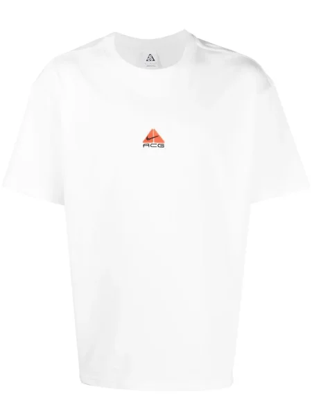 Tricou Nike cu broderie alb