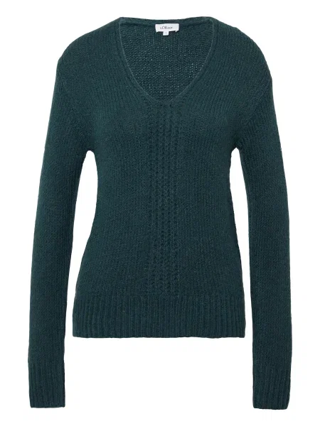 S.Oliver Pulover temno zelena