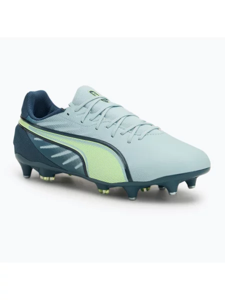 Încălțăminte de fotbal pentru bărbați PUMA King Match MxSG frosted dew/fizzy apple