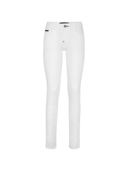 Blugi Philipp Plein cu autograf alb