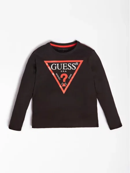 Μπλούζα Guess μαύρο