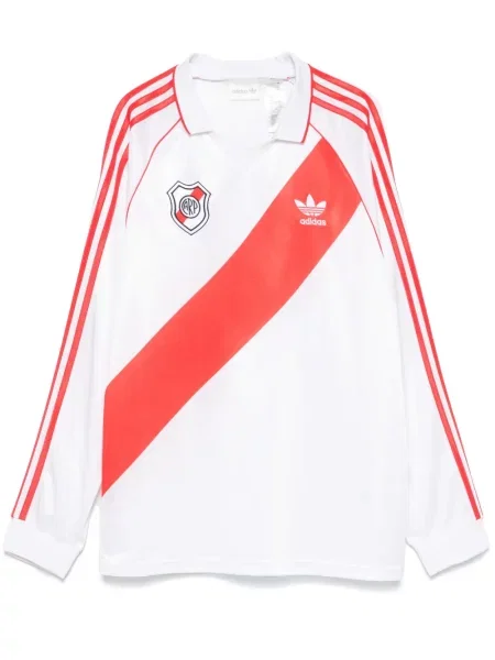 Поло тениска Adidas бяло