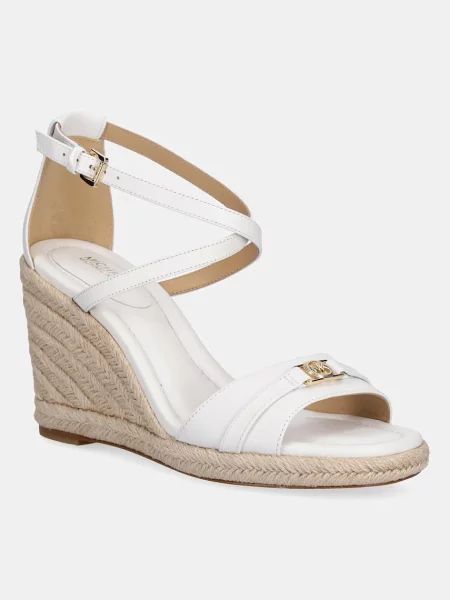 MICHAEL Michael Kors sandale de piele Mandy alb